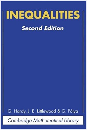 Preisvergleich Produktbild Inequalities, 2 Ed