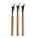 Produktbild Hrph 3 Stück Edelstahl Tonwarenlehm Skulptur Wachs Werkzeug Set Professionelle Druck Batik Messer Pens
