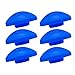 Produktbild awm® Trampolin Endkappen Set blau 6 Stück Schutzkappen 25 mm Sicherheitsnetz Kappen