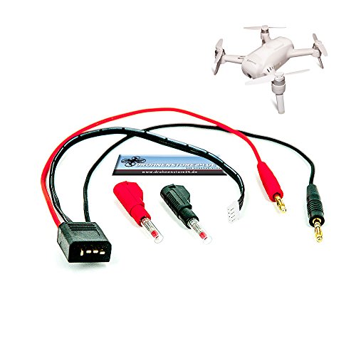 Preisvergleich Produktbild DS24 Ladeadapter für Yuneec BREEZE Akku Ladekabel mit Kontaktschutzstecker Vorbestellung