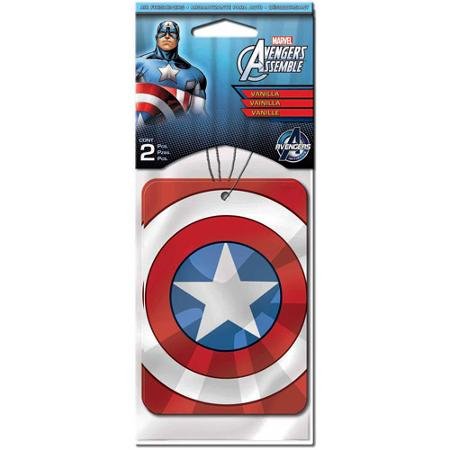 Preisvergleich Produktbild Marvel Captain America Stück 2 x KFZ-Lufterfrischer