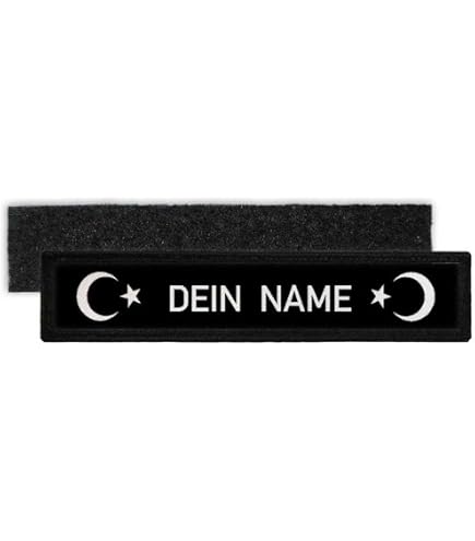 Copytec Aufnäher 'Bordo Bereli' – 75 Mm, Mit Klettrückseite, Türkisches Militär-Motiv Für Jacken & Uniformen