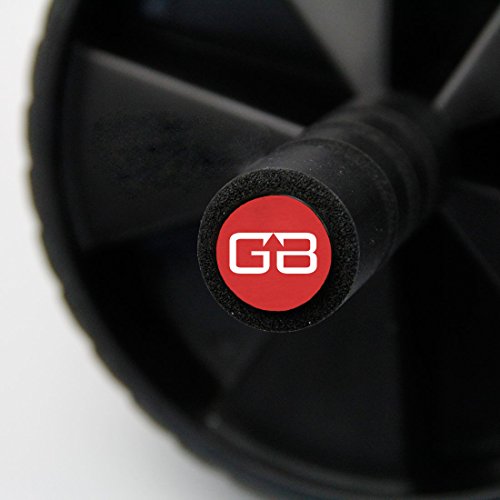 GRAVITY BOOST® Ultimate Abs – Extra Starker Bauchmuskeltrainer – Einzige Bauchmuskelrolle mit geprüfter Sicherheit (EN ISO 20957-1) – Inklusive Gratis Trainingshandbuch und Kniematte – The Bodyweight Training System® (Bauchmuskel Roller, Bauchmuskeln Rolle, Bauchmuskeln Gerät, Sixpack) - 2
