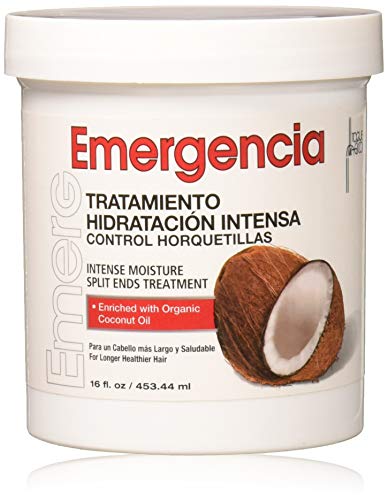 Mascarilla De Aceite De Coco Toque Magico Emergencia 453ML - Tratamiento Para Las Puntas Abiertas Enriquecido