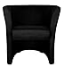 Produktbild FORTISLINE TOP Sessel Clubsessel Loungesessel Cocktailsessel Sawanna Schwarz W042 37