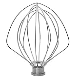 Altsommer Drahtpeitsche für Kippkopf Küchen Maschine für KitchenAid, Eiercremer aus Edelstahl, Mehlkuchen-Ballon-Schneebesen, Einfach für Küche und Leben