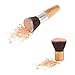 Savisto Eleven Piece Premium Wooden Kabuki Make Up Brush Set - 11 Pcs Professional Synthetic MakeUp Brushes