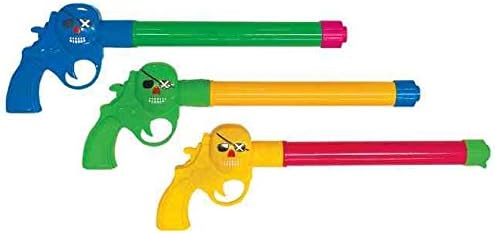 Children's Small Pirate Water Blaster Pistol (Assorted Colours) - Summer Garden/Pool/Beach Fun!