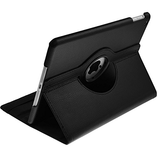 PhoneNatic Kunst-Lederhülle für Apple iPad Mini 4 360° schwarz Tasche iPad Mini 4 Hülle + 2 Schutzfolien - 2