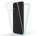 Produktbild NALIA 360 Grad Handyhülle kompatibel mit Huawei P20 Lite, Full-Cover Silikon Bumper mit Displayschutz vorne Hardcase hinten, Hülle Doppel-Schutz, Dünn Ganzkörper Case Handy-Tasche, Farbe:Blau