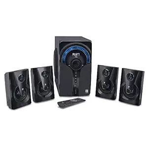 iBall Thunder 60 Watt 4.1 Channel Wireless Bluetooth Multimedia Speaker (Black)