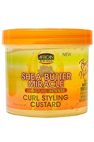 African Pride Shea Butter Miracle Curl Custard Styling 350 ml