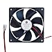 Produktbild Future Eden Ltd PC-Gehäuselüfter, 120 x 25 mm, 2-polig, bürstenlos, extrem geräuscharm, 26 dB, für PCs, LED-Kühlkörper und Boote, CPU-Kühlung und Belüftung schwarz Schwarz 3 X 120mm Fan