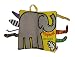 Intelligence Development Cloth Cognition Book Learning Activity Toys for Kids Baby (Jungle)