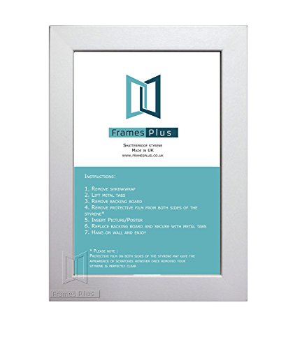 WHITE WOODEN EFFECT PICTURE PHOTO FRAMES SIZE: 24" x 16", PORTRAIT OR LANDSCAPE READYMADE