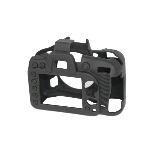 easyCover ECND7100 Coque en silicone pour Nikon D7100 Noir