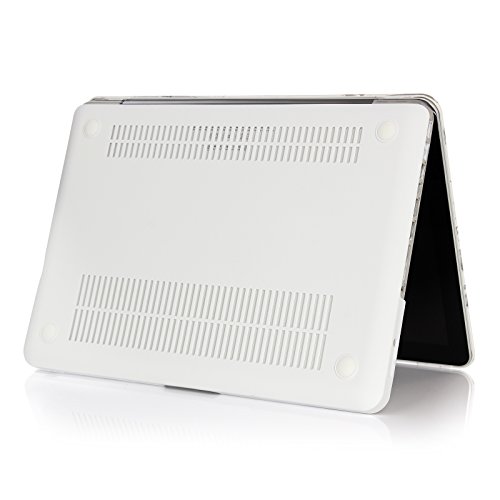 Macbook Pro 13 Hülle,Aomo Macbook Pro 13 Zoll Tasche Marmor Muster Gummi Beschichtet Hartschale Sleeve Schutzhülle für Macbook Pro 13.3 Modell: A1278 [Marmor Muster Weiß 02] - 5