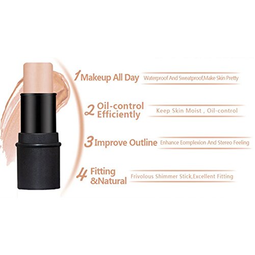 Make-up Highlight & Contour Stick 3 Farben Wasserdichte Schimmer Gesicht Augen Concealer Pen Stick Kosmetik Molie - 6