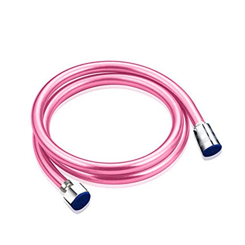 Preisvergleich Produktbild Duschkopfschlauch Duschwasserbereiter PVC-Duschschlauch Explosionsgeschütztes Rohr, 2 m, pink
