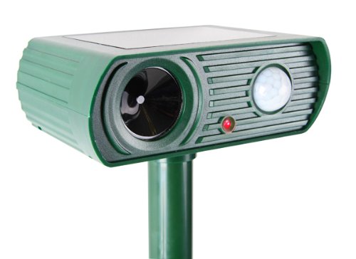 2er-Pack PestBye Solar Katzenschreck Ultraschall Vertreiber PestBye - 2