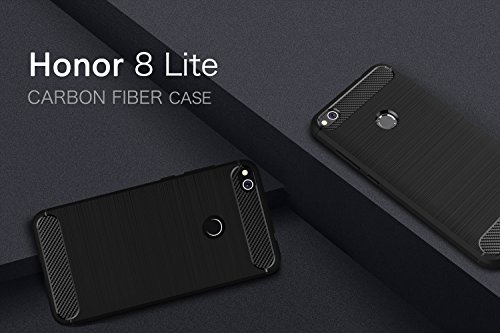 ELTD Huawei P8 LITE 2017 Funda   Armor Series  funda carcasa case para Huawei P8 LITE 2017  Negro