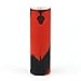 Produktbild CEOKS Smok Stick Prince Silikon Schutzhülle Case Skin,360 ° Schutz rutschfest kratzfest Gummi Siliconen Hülle für Elektronische Zigaretten Smok Prinz Prince Stick 3000mAh Gummi Hüllen (Schwarz Rot)