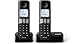 Produktbild Philips D2352B/38 schnurloses Telefon mit Anrufbeantworter (4,6 cm (1,8 Zoll) Display, HQ Sound, Privatsphären-Modi, 2 Telefone) schwarz