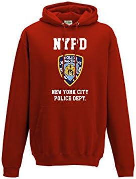 Unisex NYPD New Yorker Police Inspired Funny Hoodies