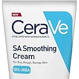 CeraVe SA Smoothing Cream | 177ml/6oz | Moisturiser for Dry, Rough & Bumpy Skin