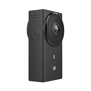 YI 360 VR Camera Dual-Lens 5.7K HI Resolution Panoramic Camera with Electronic Image Stabilization, 4K in-Camera Stitching