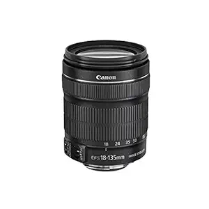 Canon EF-S 18-135mm Zoom Lens for Canon DSLR Camera (Black)