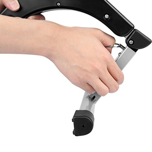 finether Pedaltrainer Mini Heimtrainer für Arme und Beine, LCD Display, zusammenklappbar - 8