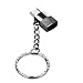 Produktbild Micro auf USB Typ C Adapter Telefon Ladekonverter Android Micro USB auf Typ C Buchse auf Stecker Adapter mit Schlüsselbund
