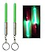 Produktbild 2 Stück Lichtschwert Grün Laserschwert Schlüsselanhänger Lichtschwert Anhänger