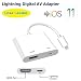 Produktbild Lightning HDMI Kabel,MOFOM iPhone iPad to HDMI Adapter with Lightning Charging Port for HD TV Monitor Projector 1080P Support iOS 9/10/11