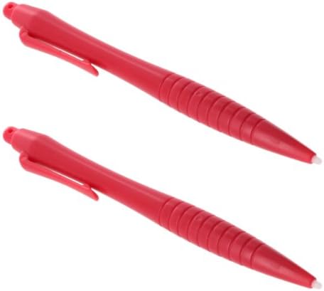 2x Assecure Pro Large Pink Stylus Touch Screen Big Ergonomic Pen With Ribbed ...