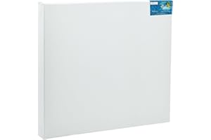 Chely Intermarket lienzo para pintar MOD-563 Perfil de bastidor 24mm 100% algodon Ideal para oleo (100x100cm)