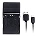 Price comparison product image NP-400 USB Charger for Konica Minolta a Sweet DIGITAL, a-5 Digital, a-7 Digital, Dimage A1, A2, Dynax 5D, 7D, Maxxum 5D, 7D Camera