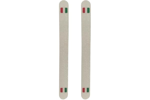 JJ LMS Protecteur de raquette de padel transparent pour raquette de padel drapeau de l'Italie + autocollant Padel