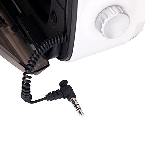 Virtoba X5 Occhiali Visore VR 3D 360Â° RealtÃ  Virtuale, per iPhone e Android Smartphones da 4 a 6 pollici, Focus Regolabile in caso di Miopia, Altoparlanti Stereo, Antiriscaldamento e Antiannebiamento