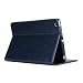 Produktbild DaGeLon Schutzhülle für iPad Mini 3 Mini 2 Mini 1, Schlicht Elegant Klapp Hülle Prämie PU Leder Cover Flip Vintage Tasche Auto aufwachen / Schlaf Funktion Kasten Stoßfest Etui Schale, Dunkelblau