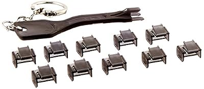 Lindy Verrous de ports RJ45 (10 pièces) avec clé, noir