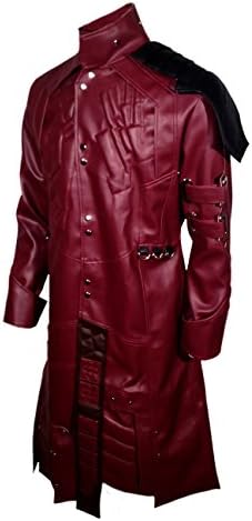 Star Lord Chris Peter Guardian of Galaxy Synthetic Leather Trench Coat Jacket (XXL)