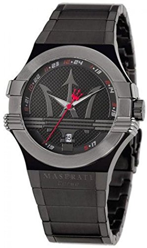 Maserati Herren-Armbanduhr XL Analog Quarz Edelstahl beschichtet R8853108003