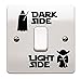 Produktbild Inception Pro Infinite  Dekorativer Lichtschalter für Kamera Kinderzimmer Star Wars Dark Side Light Side Lustige Decalcomania