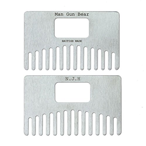 Personalised Beard Comb And Bottle Opener/Gift for Men