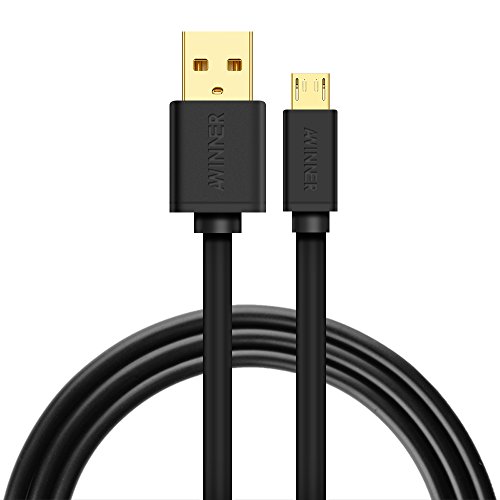Awinner cavo micro USB, cavo di ricarica rapida 2.0