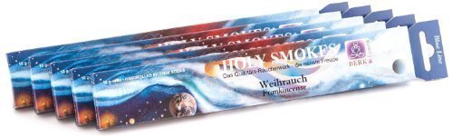 Holy Smokes Blue Line Weihrauch 5 x 10 Gramm intensiv leicht süß Nandi