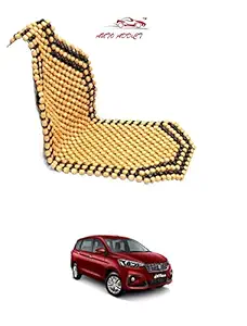 Auto Addict Car Seat Wooden Bead Seat Covers for Maruti Suzuki Ertiga New(2018-Present)