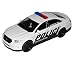 Produktbild Ford Interceptor Police Polizei USA Weiss Schwarz ca 1/43 1/36-1/46 Welly Modell Auto